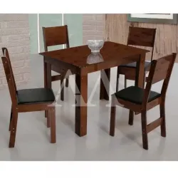 CJ MESA 4C SAO CARLOS MILENA RETANGULAR 108x68 CAFE / DEMOLINULLNULLO