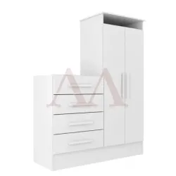 COMODA 4G 2P. ABRIR RODIAL PAMPA BRANCO 1CO2425