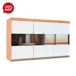 ARMARIO RONIPA 3P. ABRIR REFLECTA CHARDONNAY CASTANHO / BRANCO