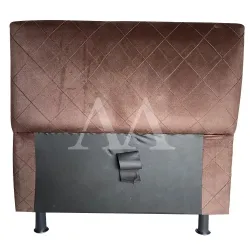 CABECEIRA DE CASAL LIFESPUMA JADE MARROM