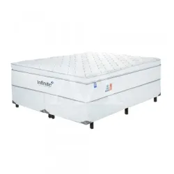 CJ BASE BOX/COLCHAO MOLAS ENSACADAS 138X188X64 SONOS INFINITE
