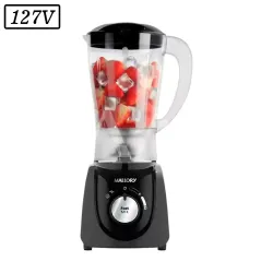 LIQUIDIFICADOR MALLORY FAST MIX 520W 2 VEL 127V PRETO