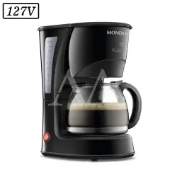 CAFETEIRA MONDIAL CN0120X 600W FILTRO 220V PRETO