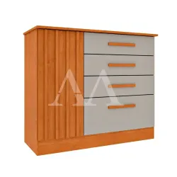 COMODA 4G 1P. ABRIR TCIL GUARANI CINAMOMO/OFF WHITE