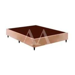 BASE BOX 138X188X30 ORTOBOM SOMMIER LINHO BEGE