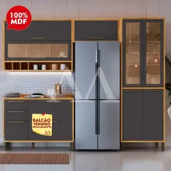 COZINHA RONIPA SYRAH 80 SIMPLES AMENDOA/CHUMBO