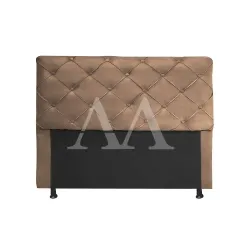 CABECEIRA DE CASAL LIFESPUMA CAPTONE BEGE