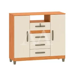 COMODA 4G 2P. ABRIR FELLICCI ANGRA CINAMOMO/OFF WHITE