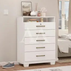 COMODA 5G DEMOBILE TRIUNFO C/PE BRANCO