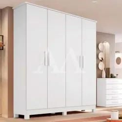 ROUPEIRO 4P. ABRIR 2G BIANCHI NINA BRANCO