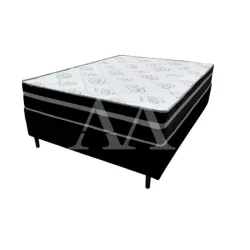 CJ BASE BOX 138X188X56 TOPAZIO PERSONALITE PRETO MOLAS ENSACADAS