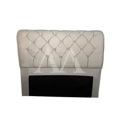 CABECEIRA DE CASAL MALU ADAGIO 1.60 CASTOR VELUDO