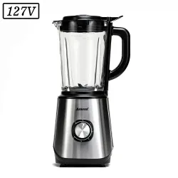 LIQUIDIFICADOR AMVOX ALQ 0209 5 VEL 127V INOX/PRETO