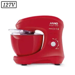 BATEDEIRA ARNO PLANETARIA SUPERCHEF KM02 1 TIGELA 750W 15 VEL 127V VER