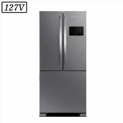 REFRIGERADOR BRASTEMP DOMEST BRO85AK FROST FREE 3 PORTAS 554L 127V INO