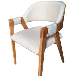 CADEIRA SOMAR VIENA MEL 414 LINHO GELO