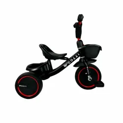TRICICLO COLLI KIM C/ CESTINHA PRETO FOSCO