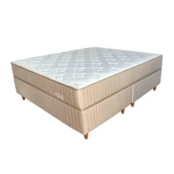 CJ BASE BOX/COLCHAO 158X198X67 PLUMATEX LUNNA PRIME MOLAS ENSACADAS