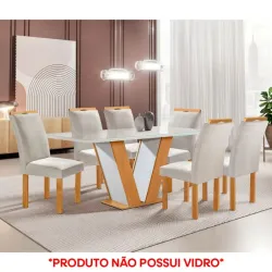 CJ MESA 4C CEL MOVEIS QATAR RETANGULAR 120X80 TAMPO LONDRES PLUS S/VDO