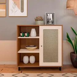 BUFFET ARTELY CHARLOTTE CINAMOMO/OFF WHITE