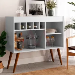 APARADOR EJ C/ ADEGA NEW ODIN BRANCO