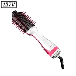 ESCOVA SECADORA GAMA GLAMOUR PINK BRUSH 1300W 127V