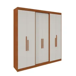 ROUPEIRO 6P. ABRIR 2G HERVAL PH1804 C/PES CARVALHO VERMONTT/OFF WHITE