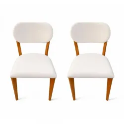 CJ 02 CADEIRAS ART ASSENTO JASMIN TEC 614 MEL