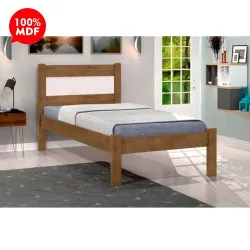 CAMA JA SOLTEIRO PRISMA JEQUITIBA/OFF WHITE