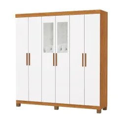 ROUPEIRO 6P. ABRIR 2G CARIOCA RECIFE GOLD C/ESP E C/PE CINAMOMO/BRANCO