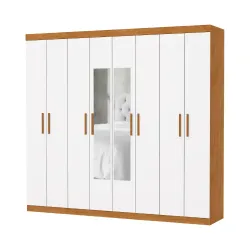 ROUPEIRO 8P. ABRIR 4G CARIOCA RUBI C/ESP E C/PE CINAMOMO/BRANCO