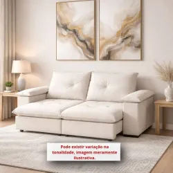 ESTOFADO DESIGN APOLO RETRATIL MARTE CRU