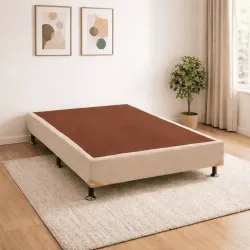 BASE BOX 138X188X30 ORTOBOM SOMMIER CAMURCA BEGE