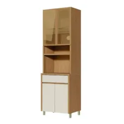 PANELEIRO NESHER 4P 1G CONDESSA 70CM CARVALHO/GREIGE 500965