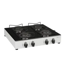FOGAO 4B BRASLAR COOKTOP ASIATICO GLASS BRANCO