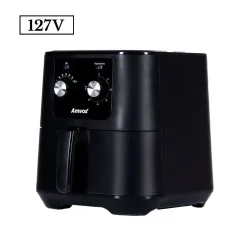 FRITADEIRA AMVOX AIR FRYER ANALOGICA 7L ARF1255 1700W 110V INOX/PRETA
