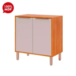 BALCAO MGM 2P DIVINA ESPLENDIDA CELESTE AUREA 80CM FREIJO/OFF WHITE