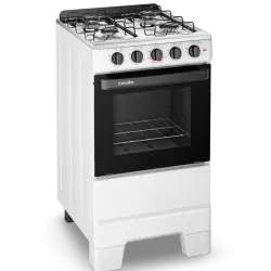 FOGAO 4B ESMALTEC IDEAL POP 4120 BRANCO