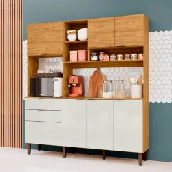 COZINHA COMPACTA MX BOREAL MARROCOS/OFF WHITE