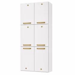 PANELEIRO TELASUL DUPLO ALTO 6P S/ PE DIAMANTE NEW BRANCO 818313-01