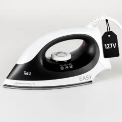 FERRO DE PASSAR RED MOBILE EASY FP100 127V BRANCO/PRETO