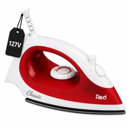 FERRO DE PASSAR RED MOBILE FP200 127V BRANCO/VERMELHO