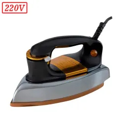 FERRO DE PASSAR PHILCO PFE01P SECO 220V PRETO/DOURADO