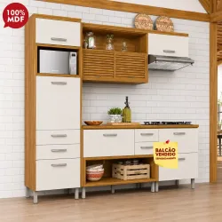 COZINHA NESHER PRINCESA FREIJO / OFF WHITE