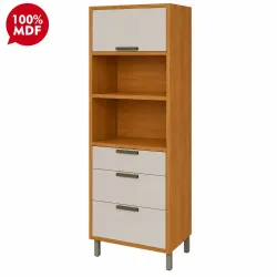 PANELEIRO NESHER TORRE QUENTE 1P 3G IMPERATRIZ FREIJO / OFF WHITE 500367