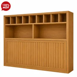 ARMARIO NESHER 1P ABRIR BASCULANTE C/ NICHO ADEGA IMPERATRIZ 120CM FRE