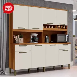 KIT 8P 2G RONIPA CABERNET PRIME AMENDOA/OFF WHITE