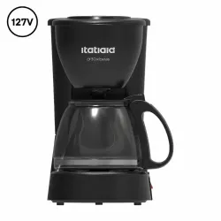 CAFETEIRA ITATIAIA 30 XICARAS 550W 127V PRETA