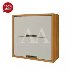 ARMARIO NESHER 2P ABRIR BASCULANTE IMPERATRIZ 80CM FREIJO / OFF WHITE